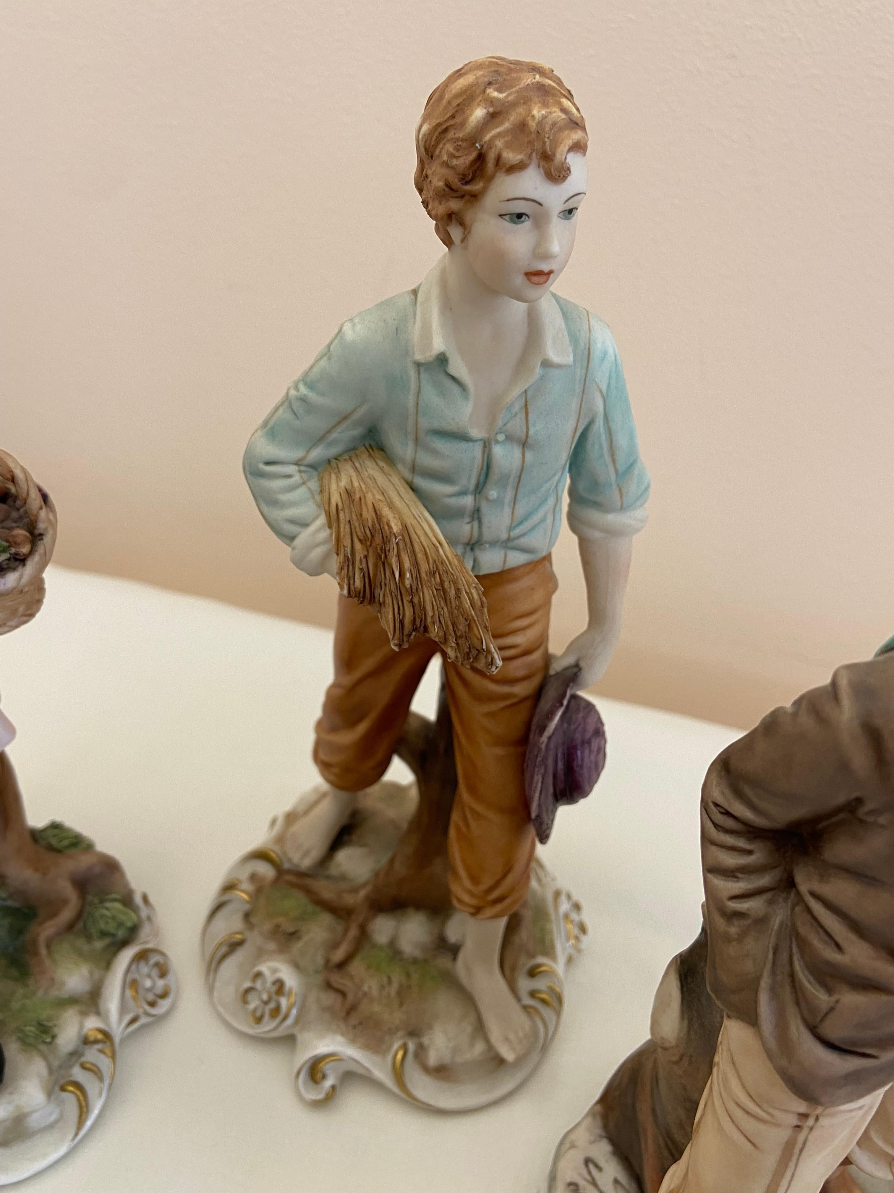 lladro four seasons figurines