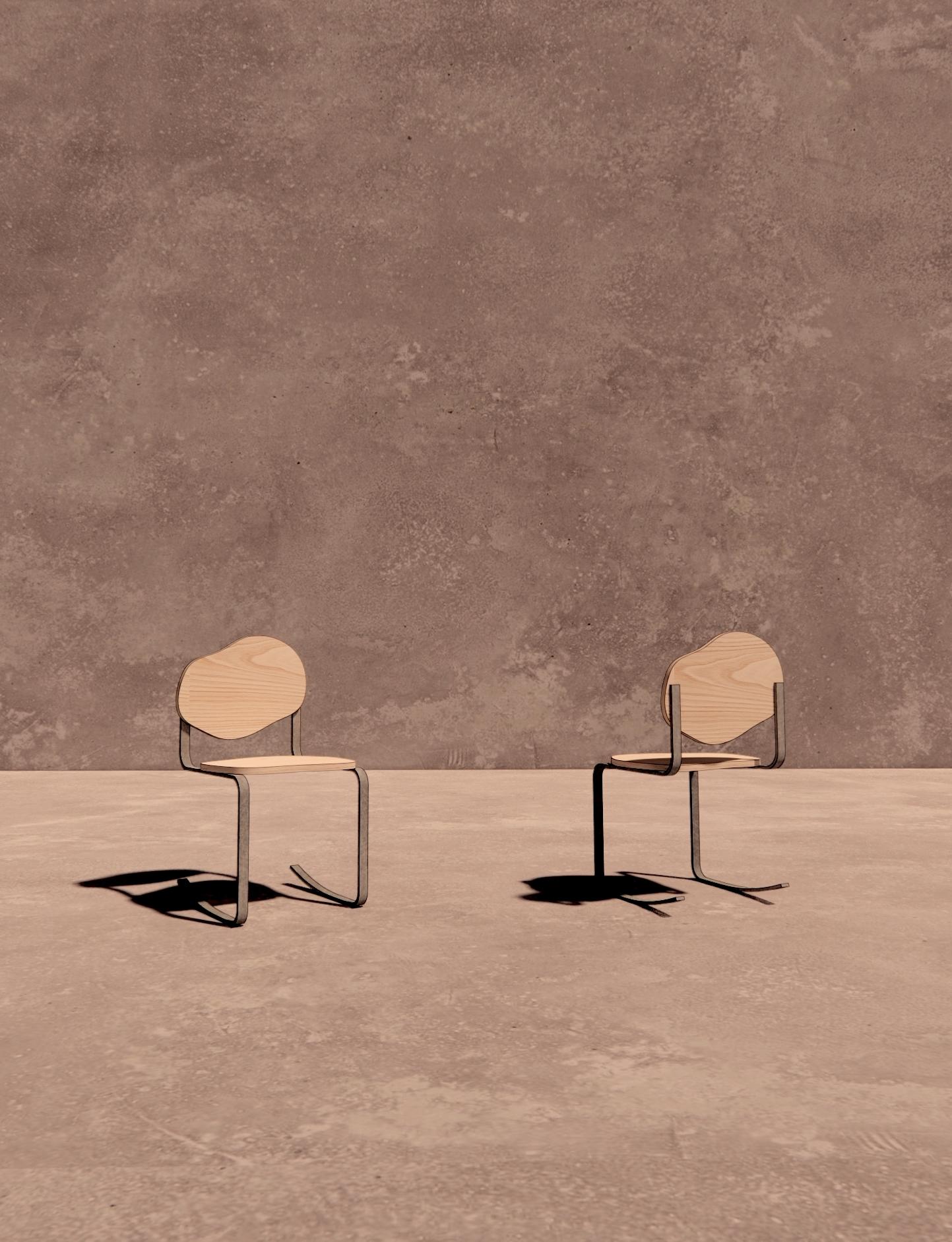 Set of 4 Carmen Chairs by ZAROLAT  For Sale 4