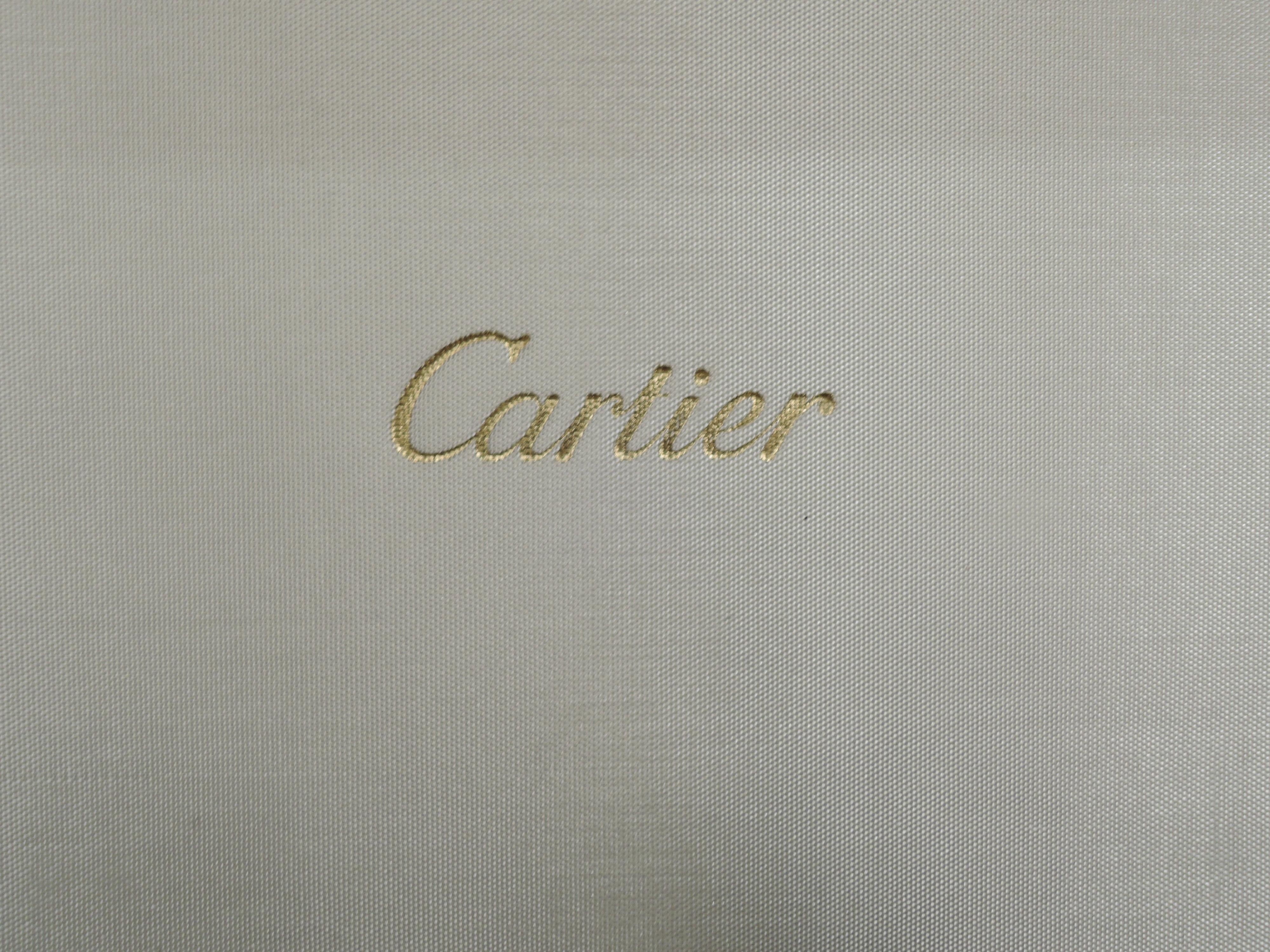 Set of 4 Cartier Sterling Silver Mint Juleps in Leather-Bound Case 4