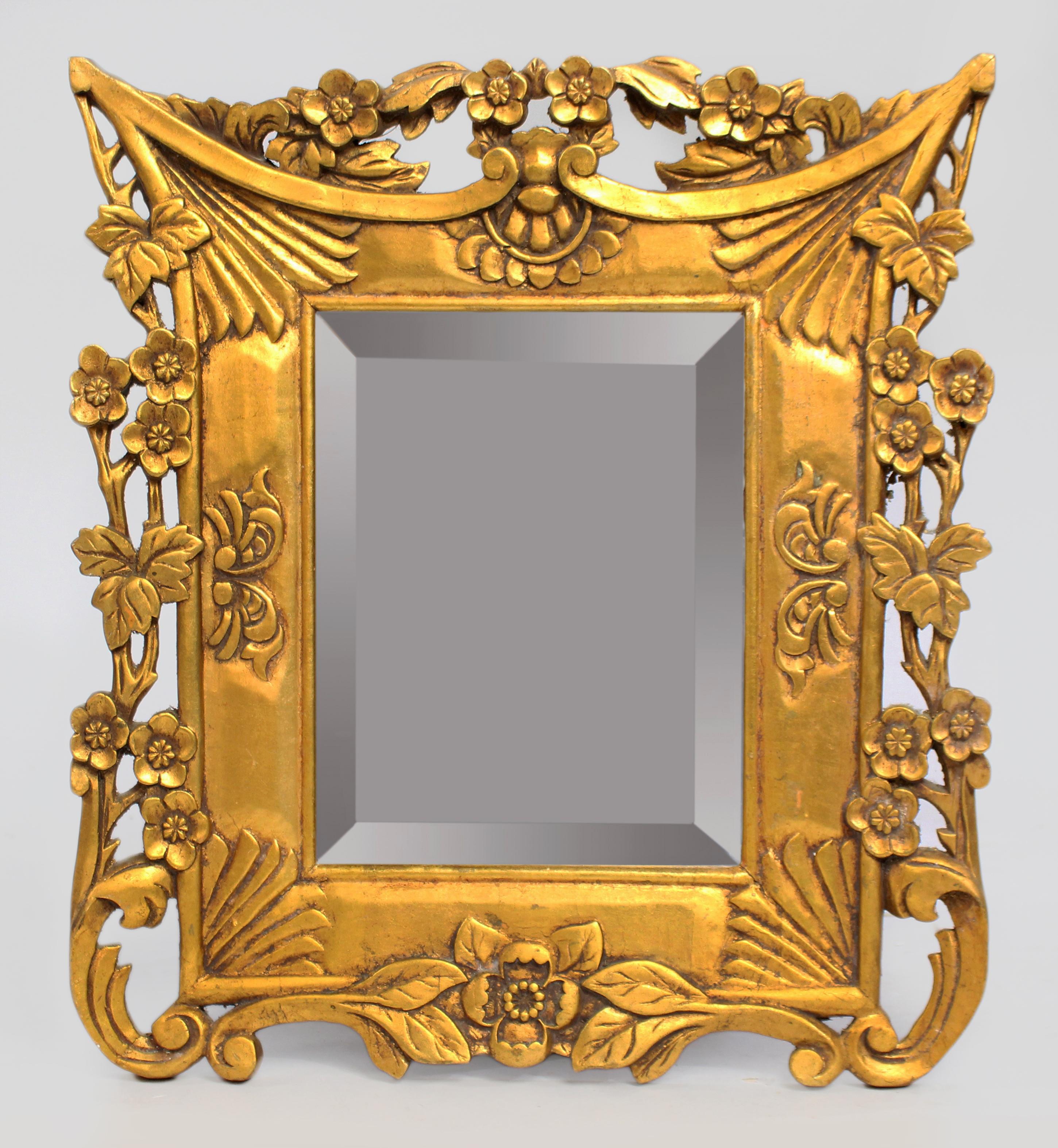 Set of 4 carved floral giltwood bevelled glass wall mirror


Width 41 cm 16 in

Height 45 cm 17 3/4 in
 

Period Late 20th c.

Frame Carved wood with gilt finish

Mirror Bevelled glass

Condition offered in good condition commensurate