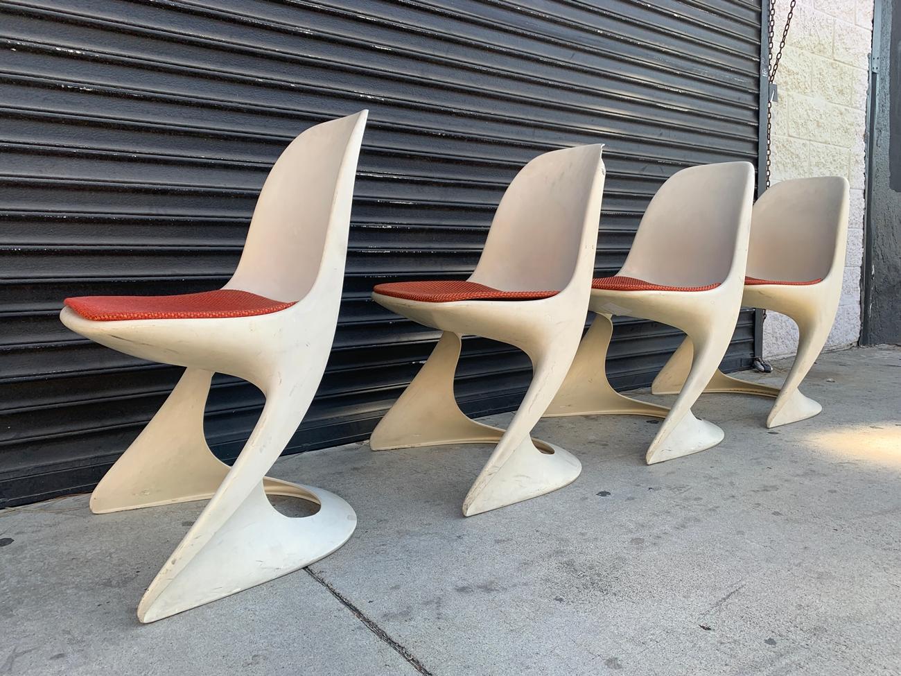 Set of 4 Casalino Chairs by Alexander Begge for Casala 3