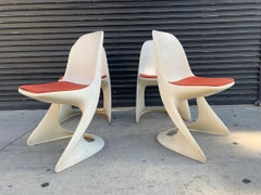 Set of 4 Casalino Chairs by Alexander Begge for Casala