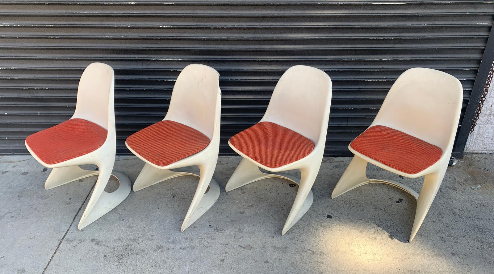 Set of 4 Casalino Chairs by Alexander Begge for Casala 2