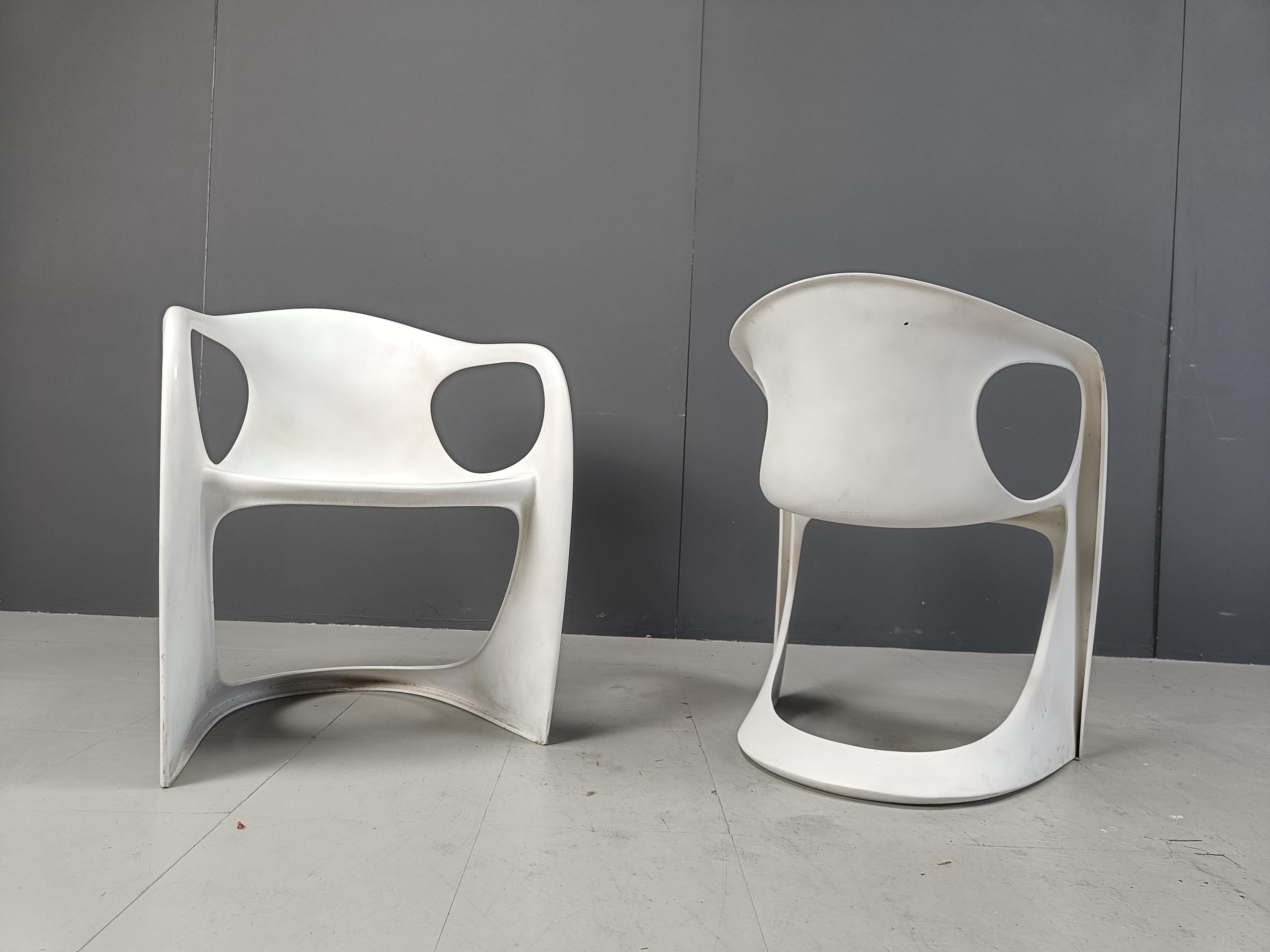 Set of 4 casalino dining chair by Alexander Begge for Casala, 1970s 2