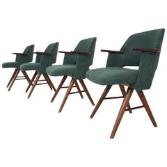 Set of 4 Cees Braakman for Pastoe FT30 Dining Chairs, The Netherlands 1960s