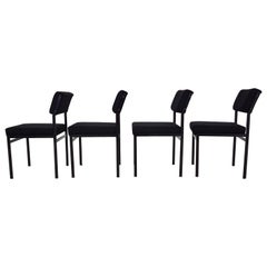 Set of 4 Cees Braakman for Pastoe SM07 Dining Chair, the Netherlands, 1960s