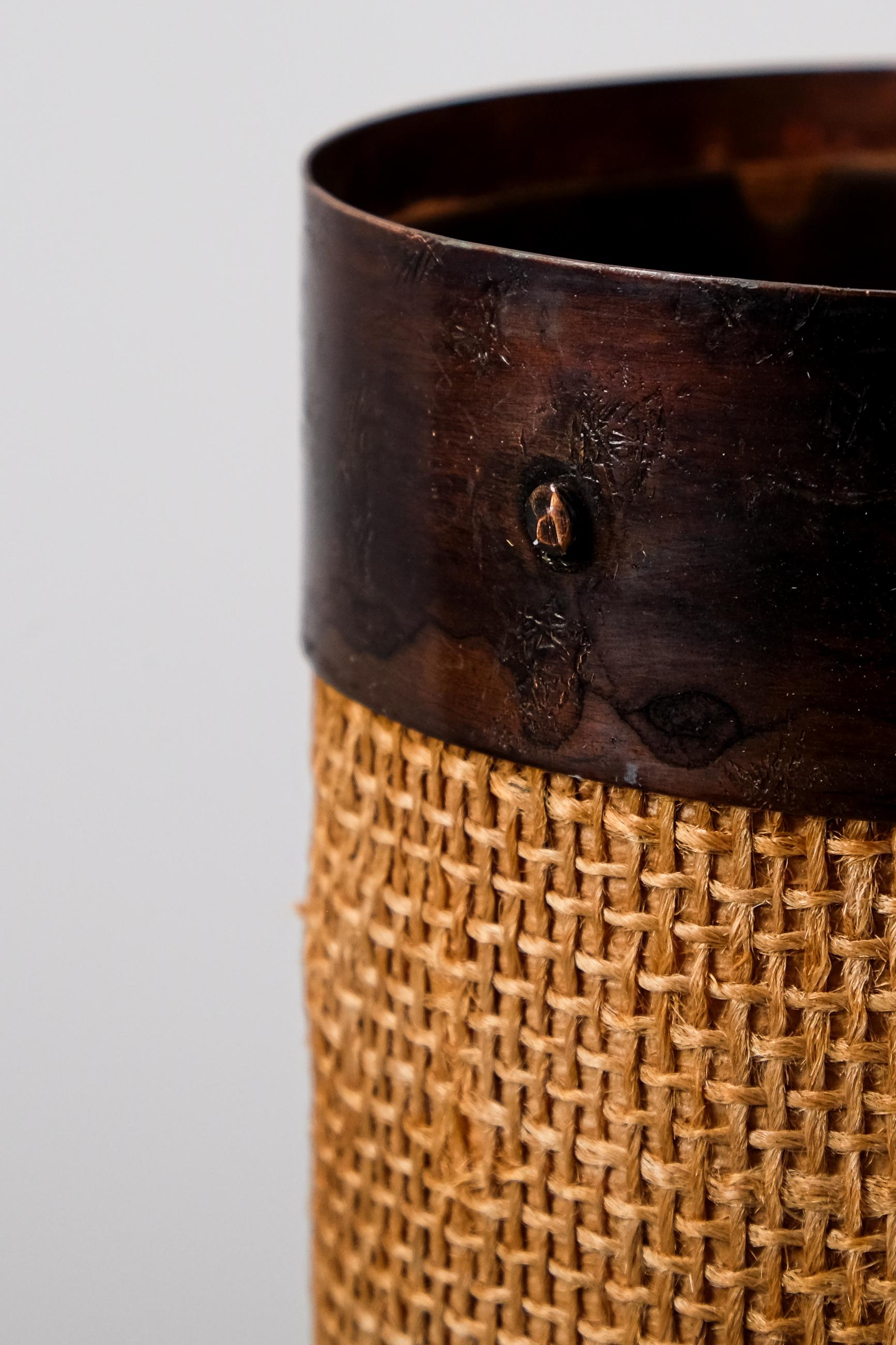 Danese Set di 4 pendenti da soffitto in rame, Danimarca, anni '70 in vendita