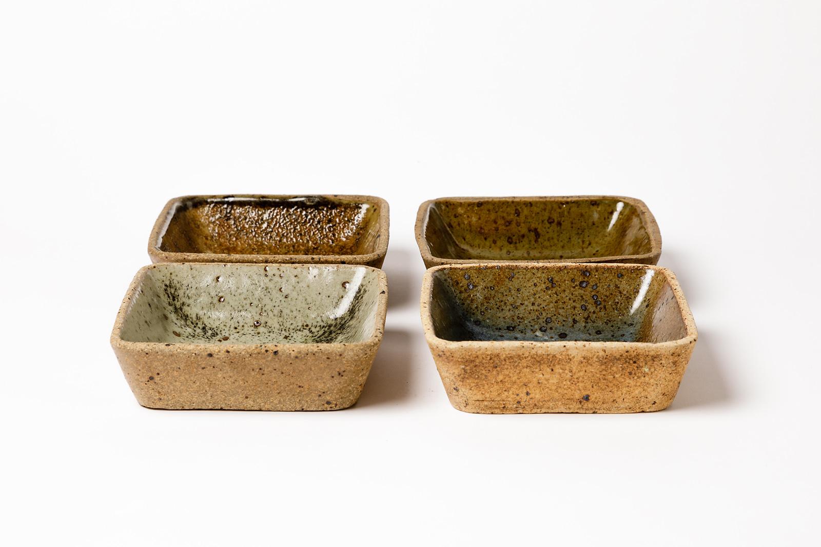 brown stoneware dishes