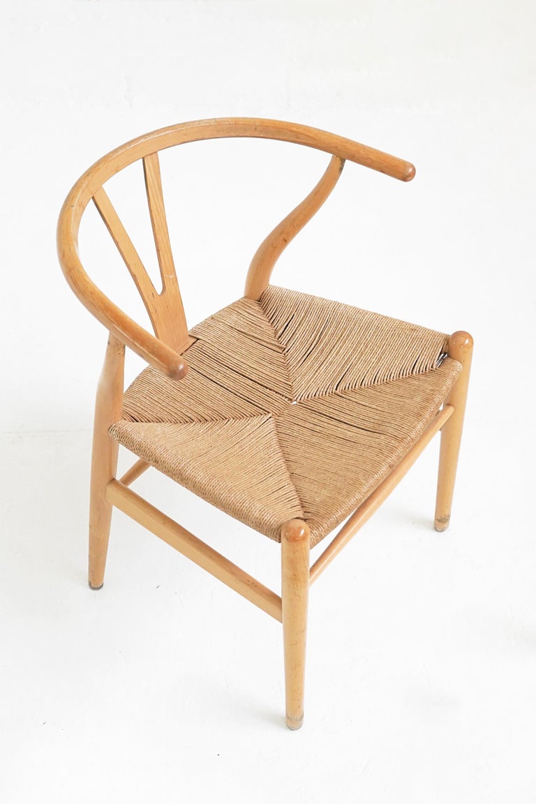 Set of 4 CH24 Wishbone Dining Chairs by Hans Wegner for Carl Hansen and