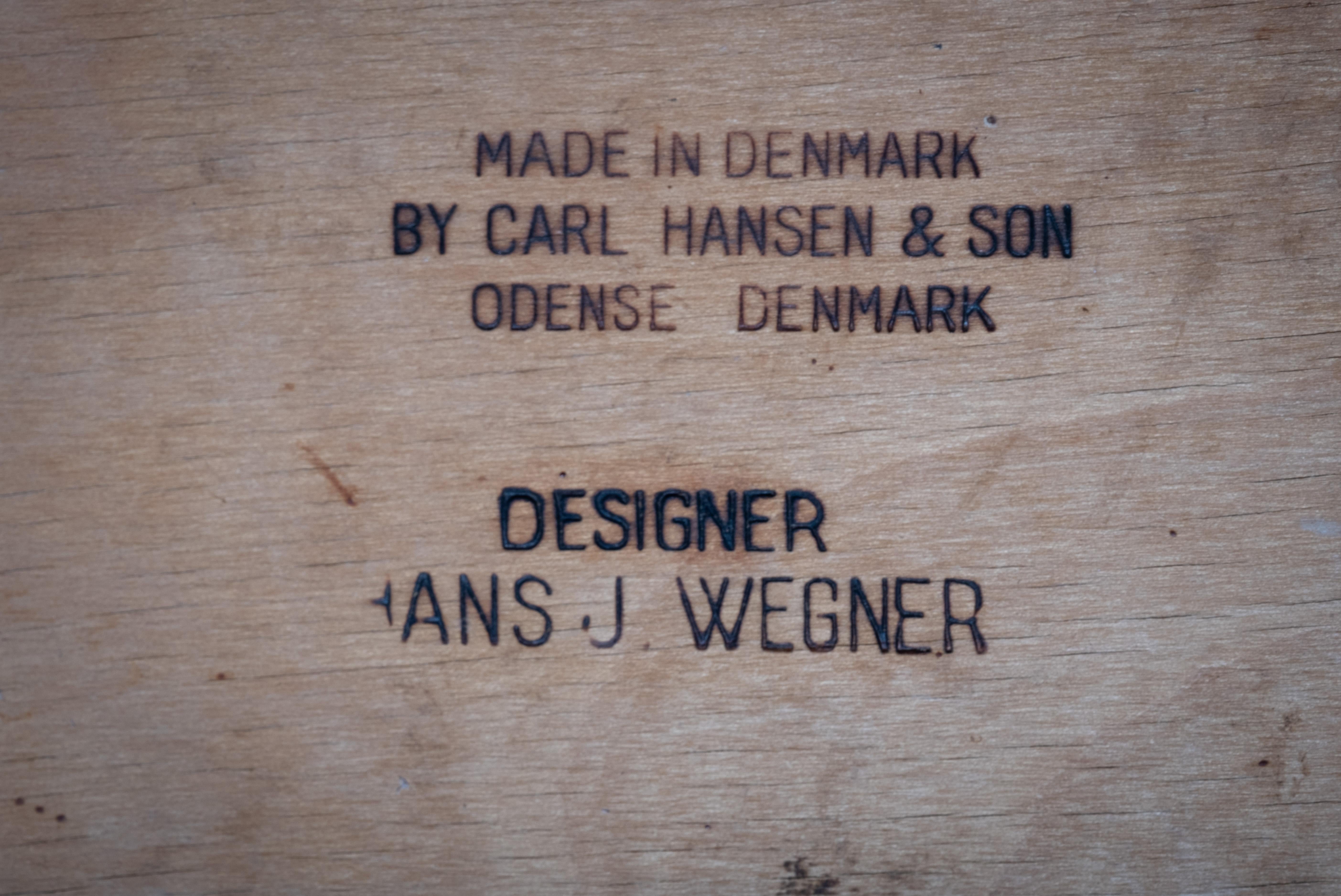 Set di 4 sedie da pranzo CH30 di Hans J. Wegner per Carl Hansen & Søn, 1952 in vendita 3