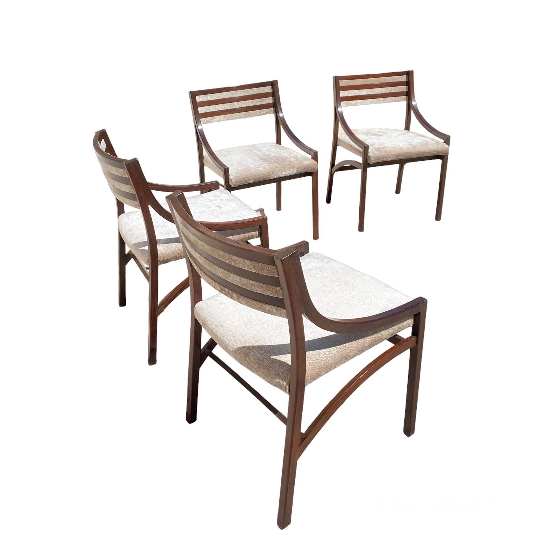 Italian Set of 4 Chairs 