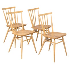 Set of 4 Chairs All Purpose by L. Ercolani for Ercol, UK, circa 1960