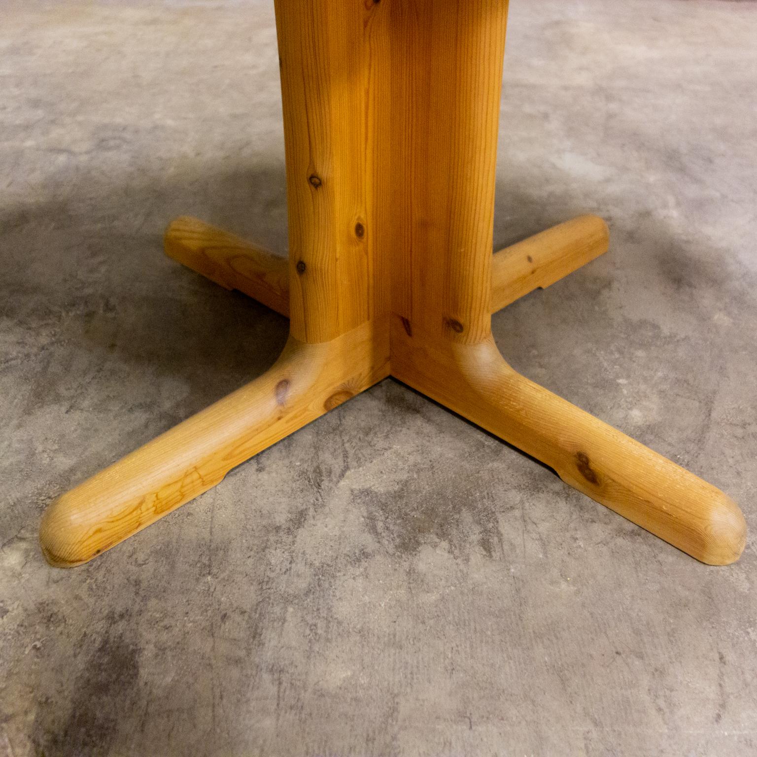 Set of 4 Chairs and Table by Rainer Daumiller for Hirtshal Sawmill, Denmark 1970 10
