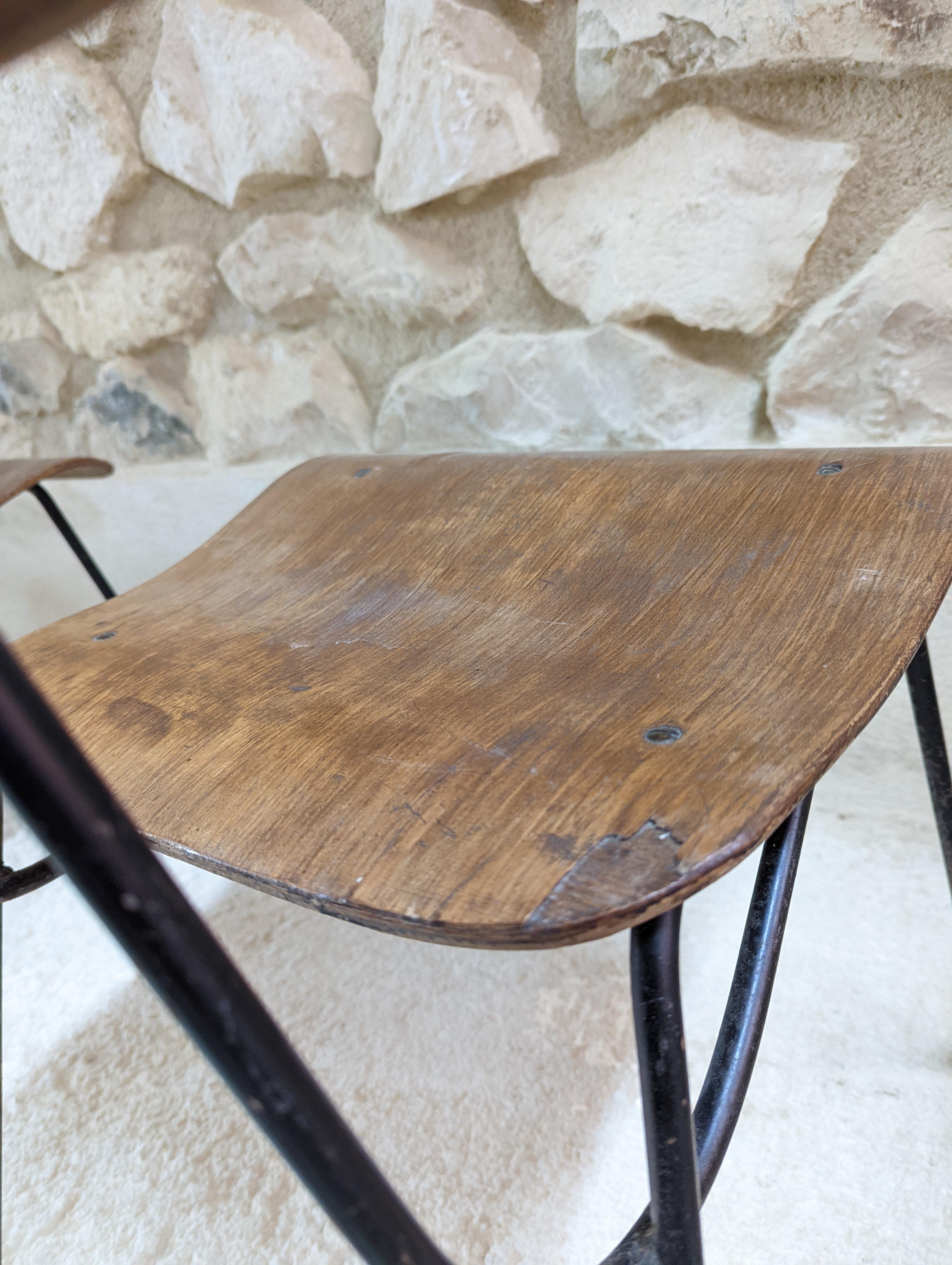Set di 4 sedie di Antoni De Moragas anni '50 in vendita 10