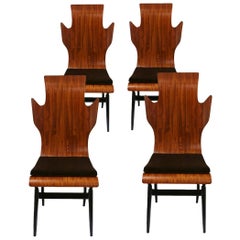 Vintage Set of 4 Chairs by Dante LaTorre