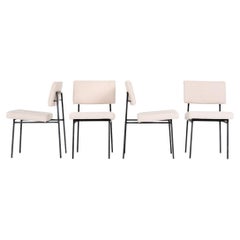 Retro Set of 4 Chairs by Gerard Guermonprez for Magnani, 1950