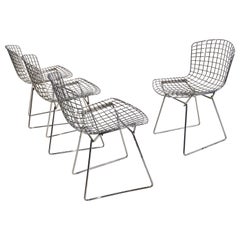 Set of 4 Chairs by Harry Bertoia for Knoll