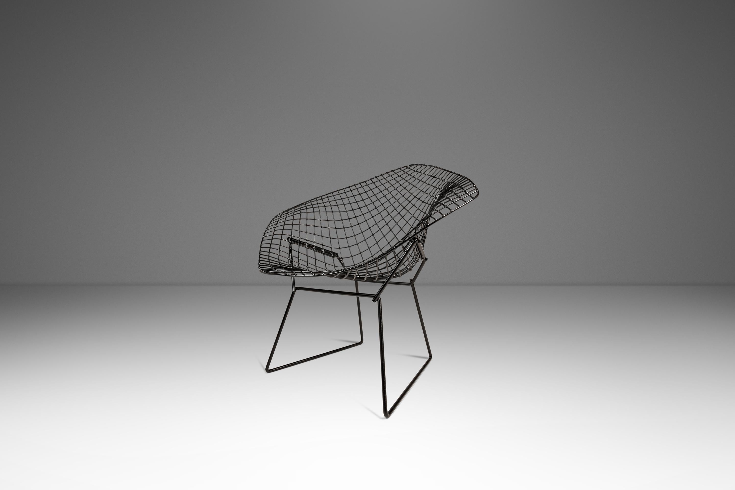 Satz von 4 Stühlen von Harry Bertoia für Knoll Bereit für Polsterung, USA,  c. 1960s im Zustand „Gut“ im Angebot in Deland, FL