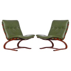 Set of 4 chairs by Ingmar Relling for Westnofa 1960s