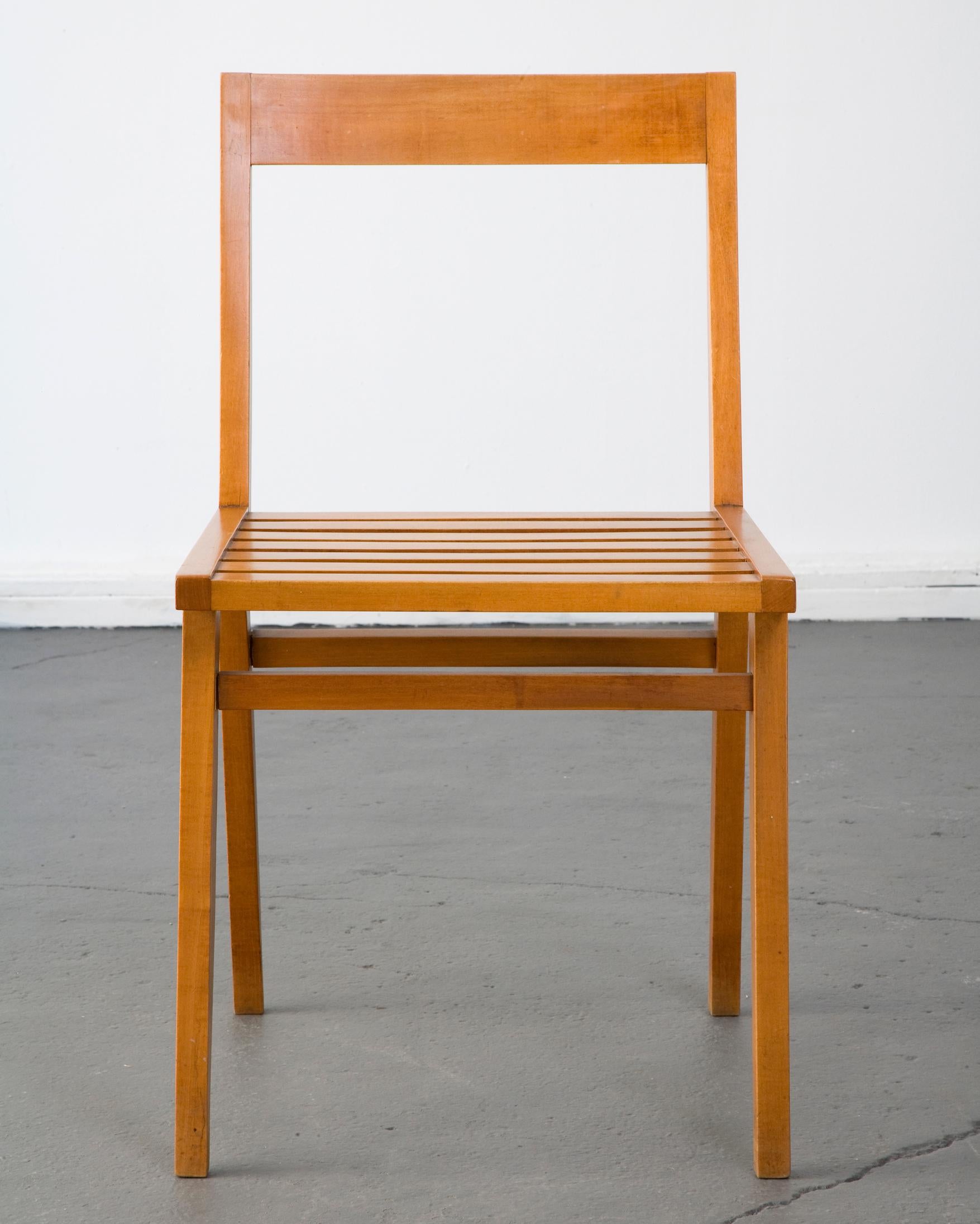Mid-20th Century Set of 4 chairs by Joaquim Tenreiro