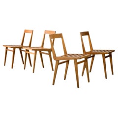 Set of 4 chairs by Joaquim Tenreiro