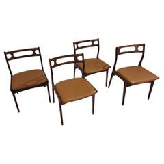 Set Of 4 Chairs by John Andersen, Uldum Furniture Factory