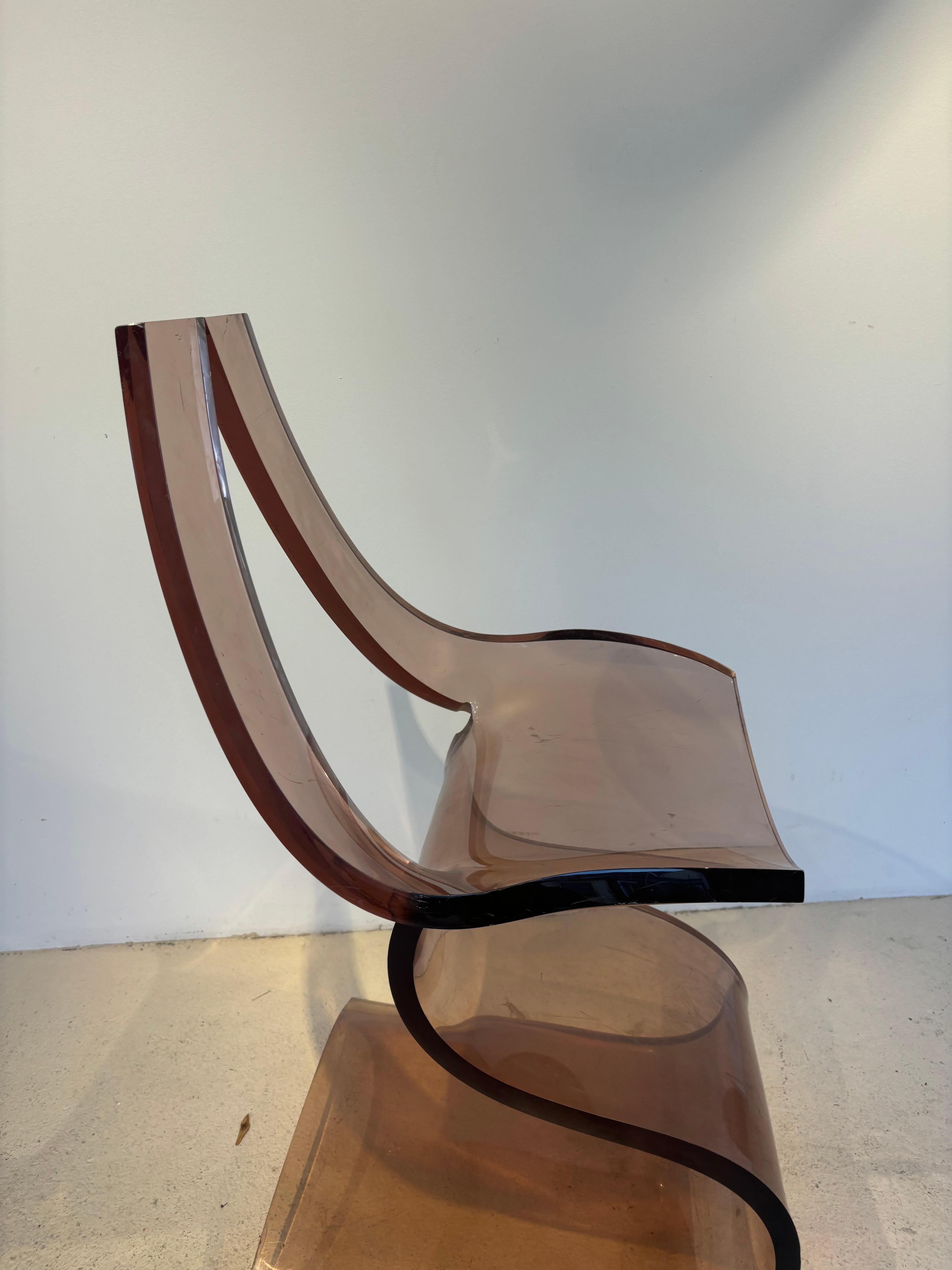 Set of 4 chairs by Michel Dumas im Angebot 5