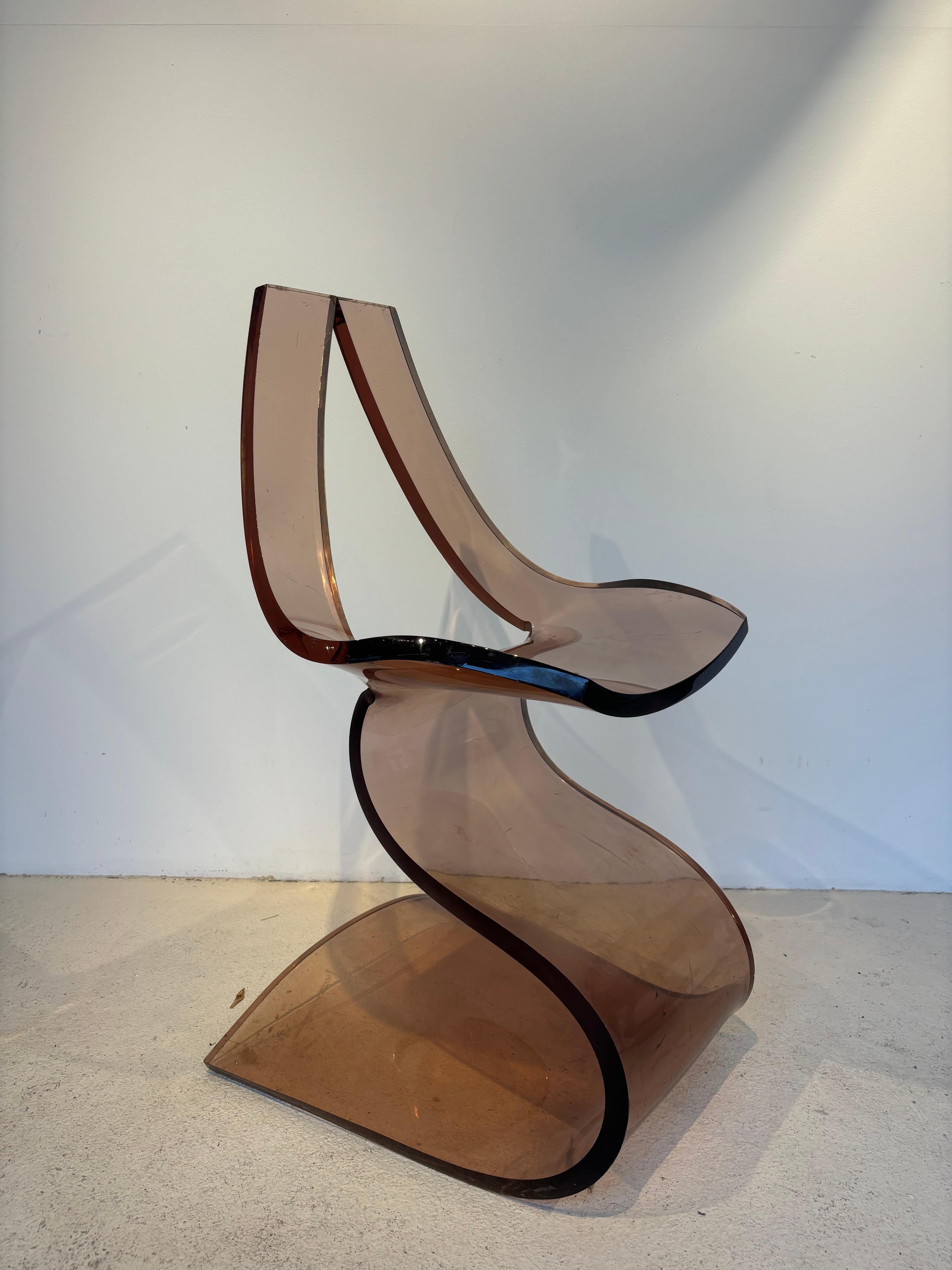 Set of 4 chairs by Michel Dumas im Angebot 1