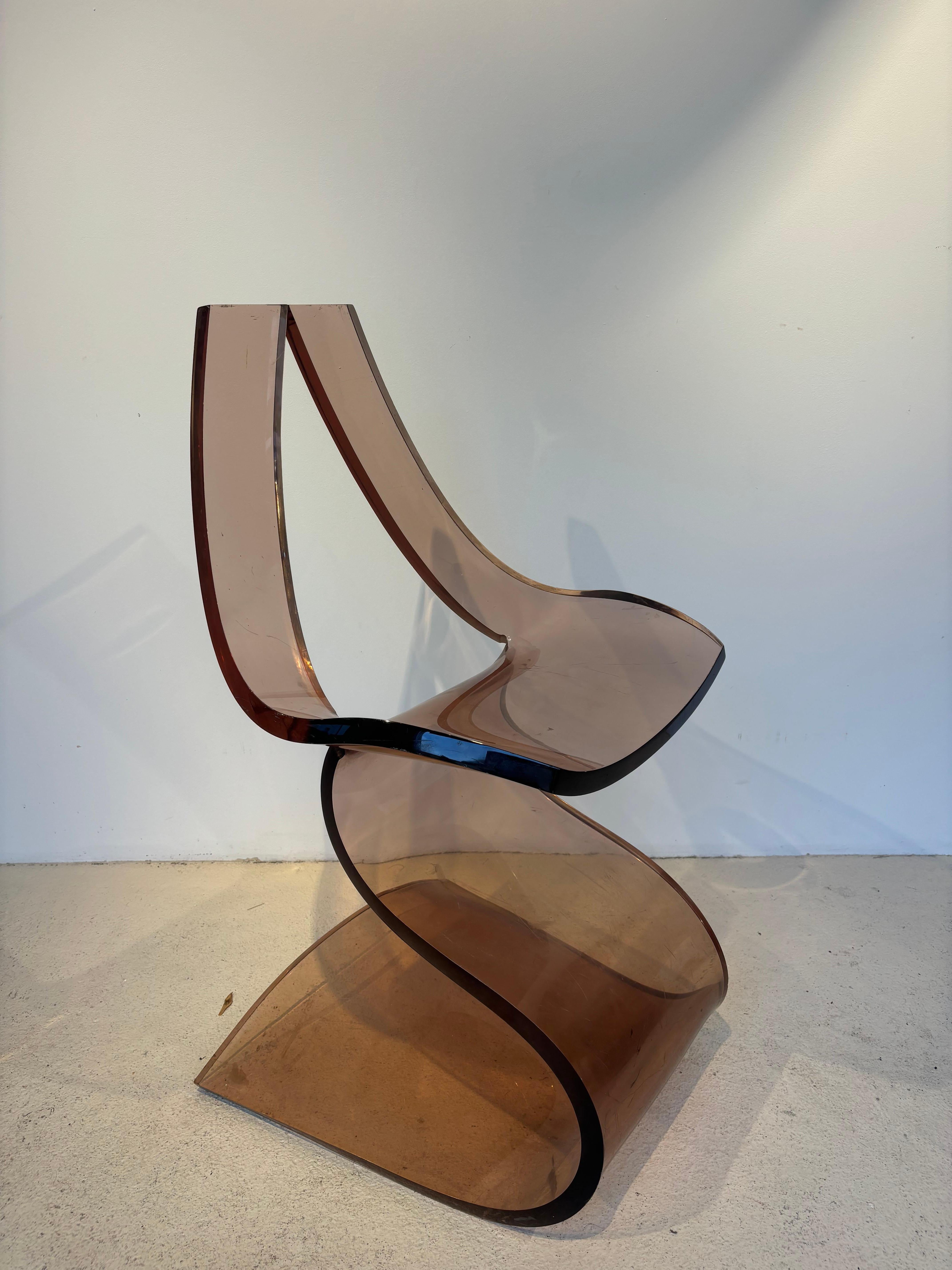 Set of 4 chairs by Michel Dumas im Angebot 2