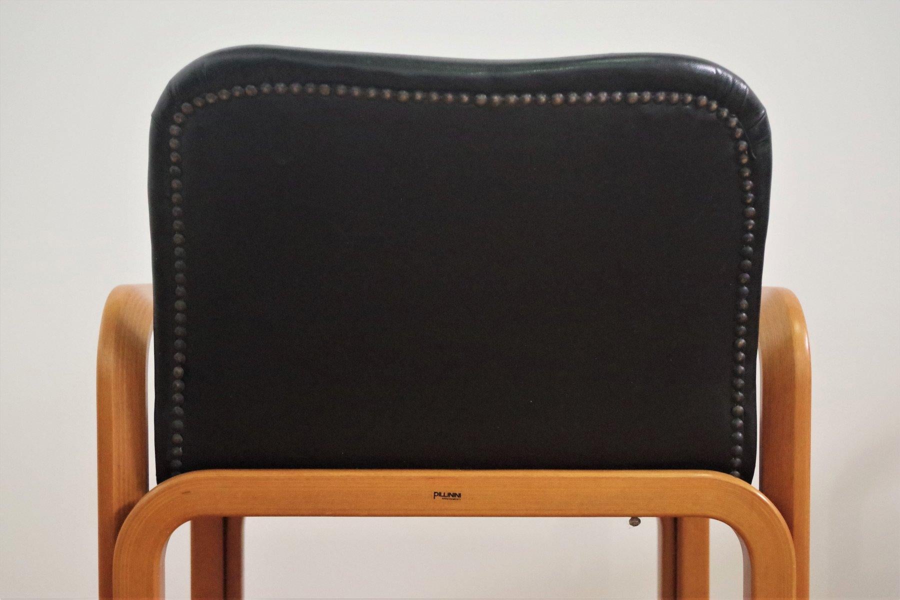 Ensemble de 4 chaises par Pillini Furniture, 1970 en vente 5