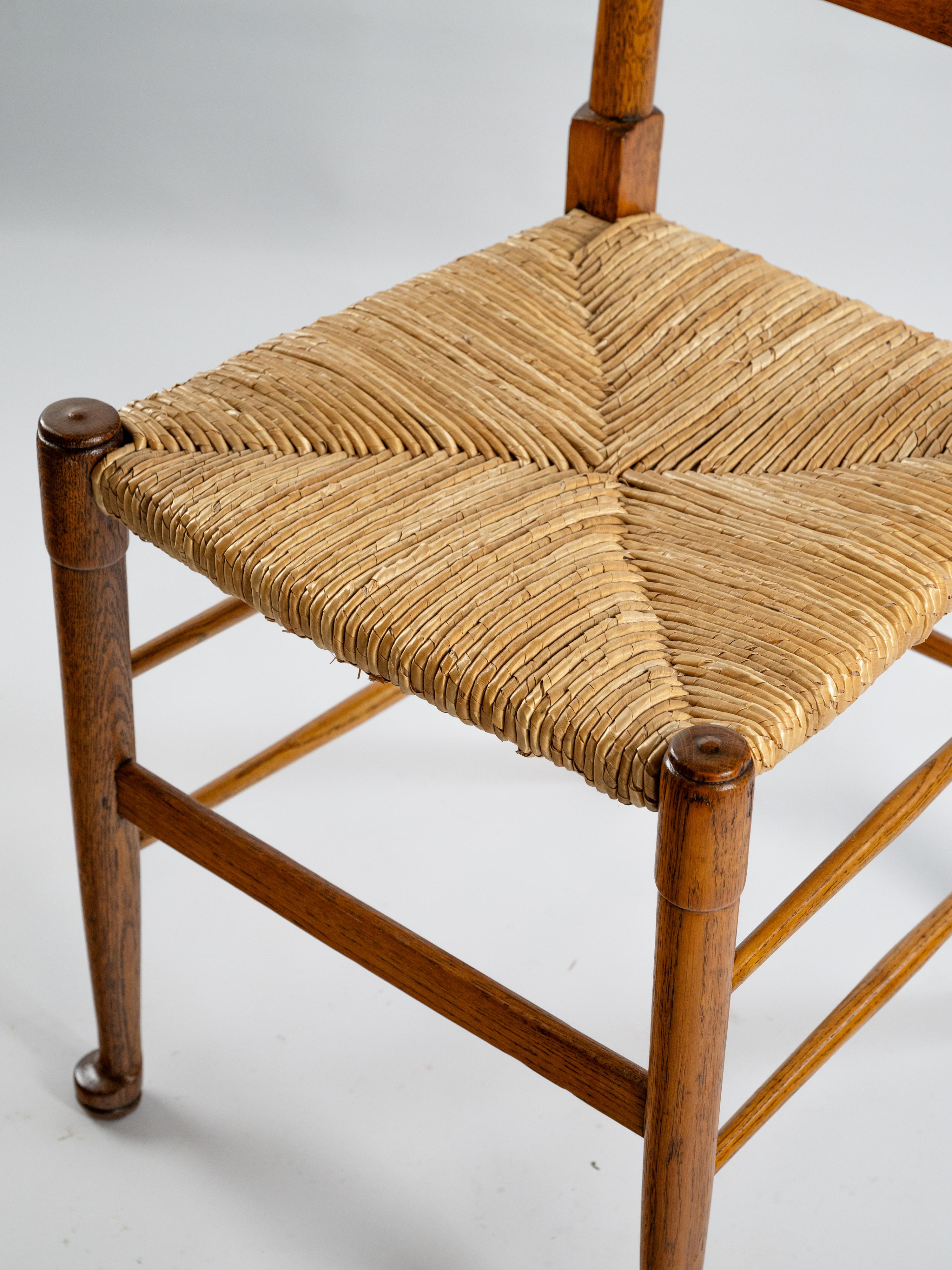 Set di 4 sedie di William Birch per Art and Craft in vendita 5