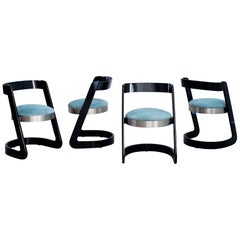 Willy Rizzo Chairs - Set of 4 