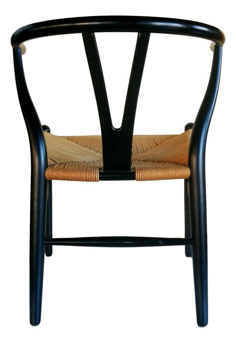 Set of 4 Chairs "ch24 Wishbone Chair" Design Hans Wegner for Carl