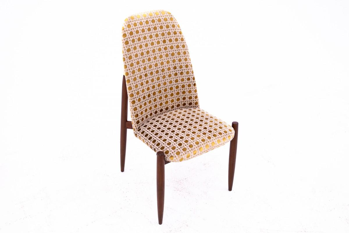 Set of 4 chairs, Czechoslovakia, 1950s. For Sale 1