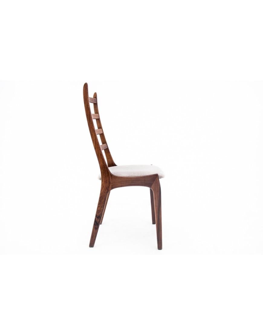 Set of 4 chairs, Danish design, 1960s. en vente 5