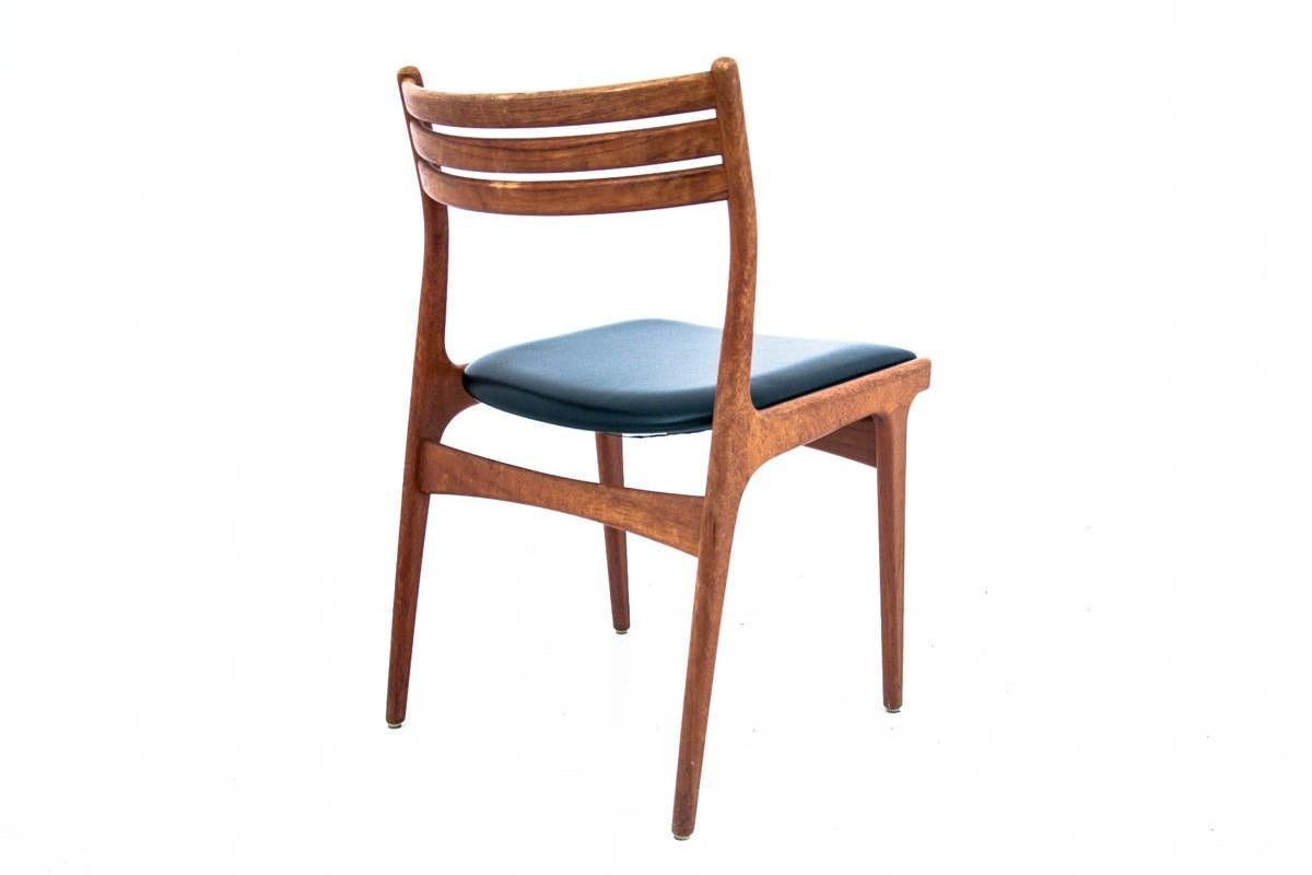 Mid-20th Century Set of 4 Chairs, Danish Design, 1960s