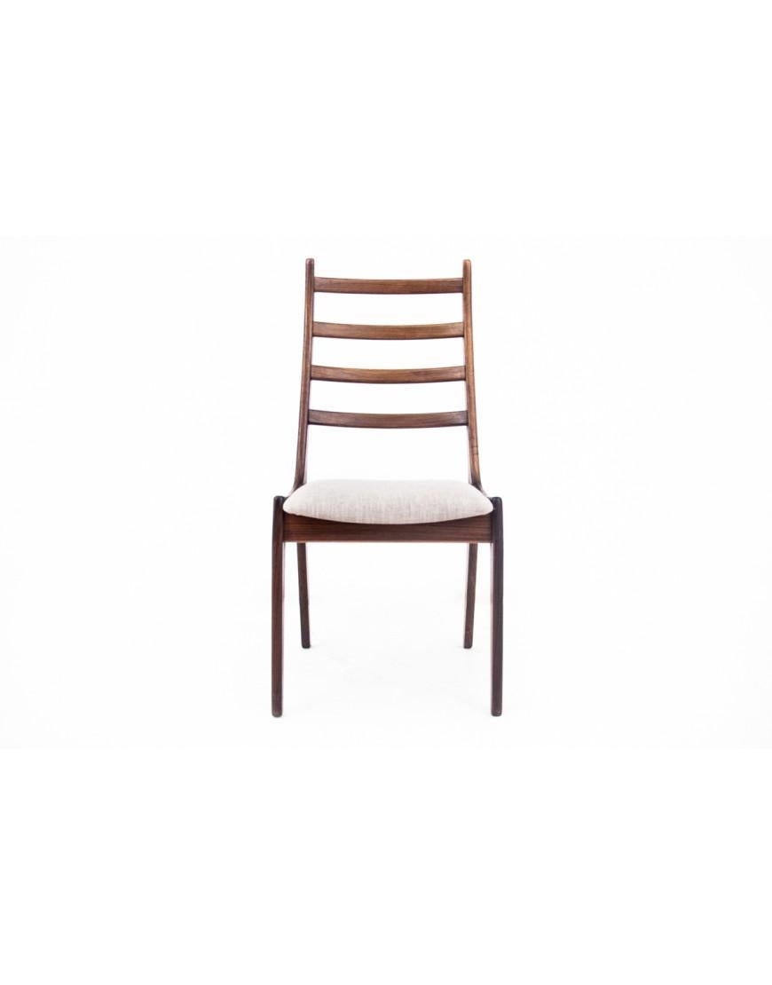 Milieu du XXe siècle Set of 4 chairs, Danish design, 1960s. en vente