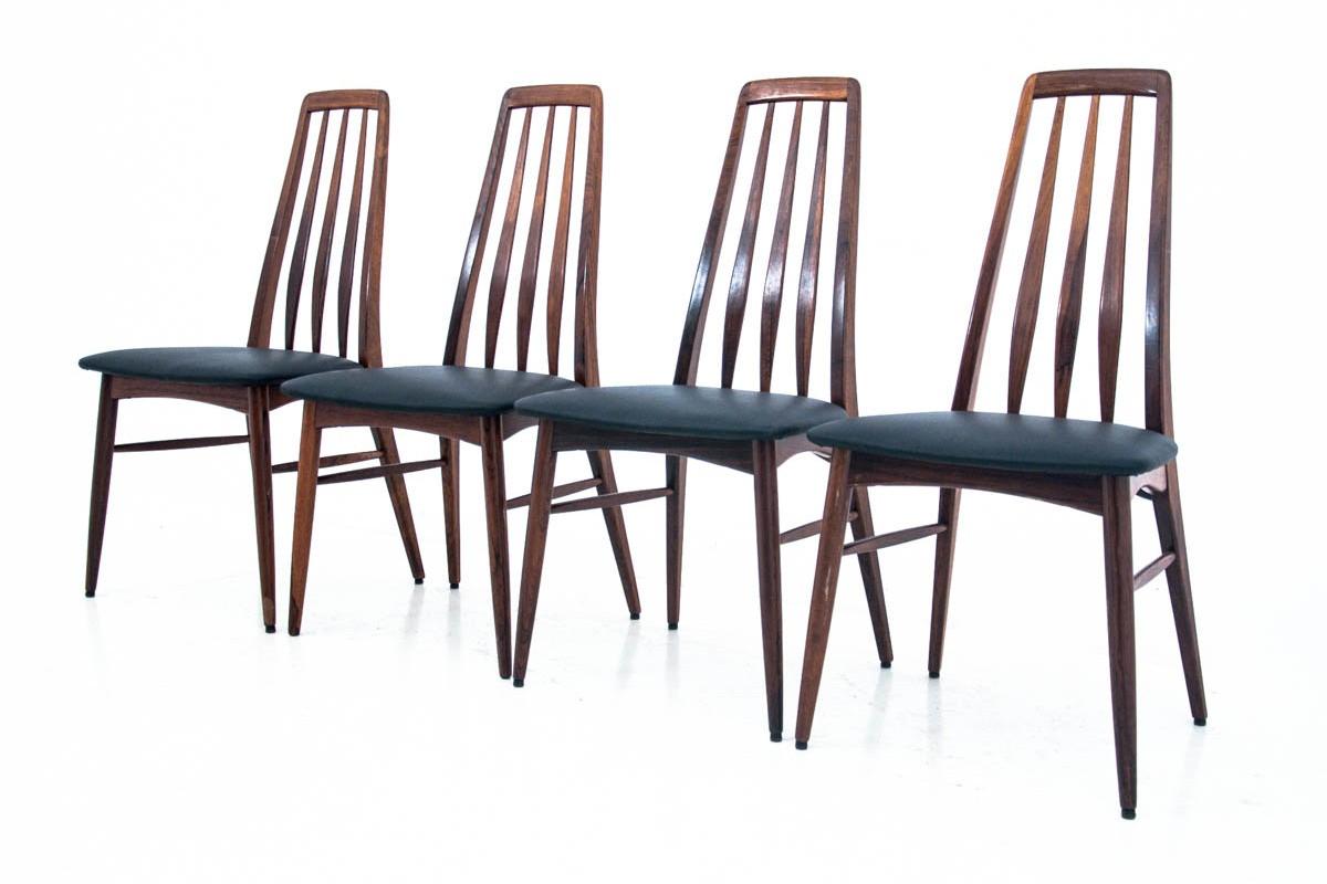 Set of 4 Chairs, Danish Design, Niels Koefoed, 1960s 5