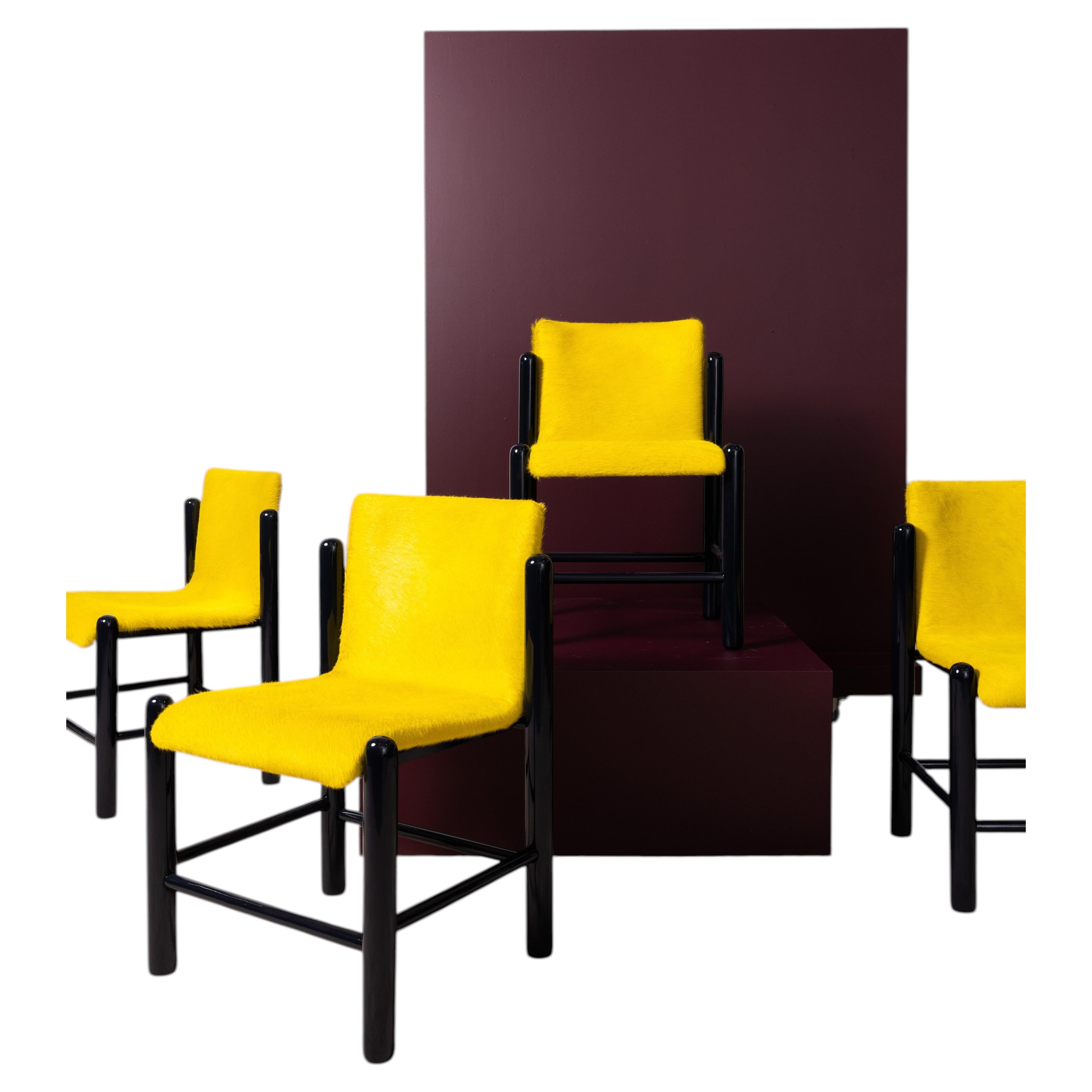 Ensemble de 4 chaises DANEMARK 1970 en vente