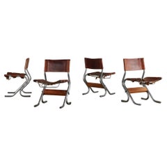 Set of 4 Chairs Designed For The National Autonomous University of Mexico