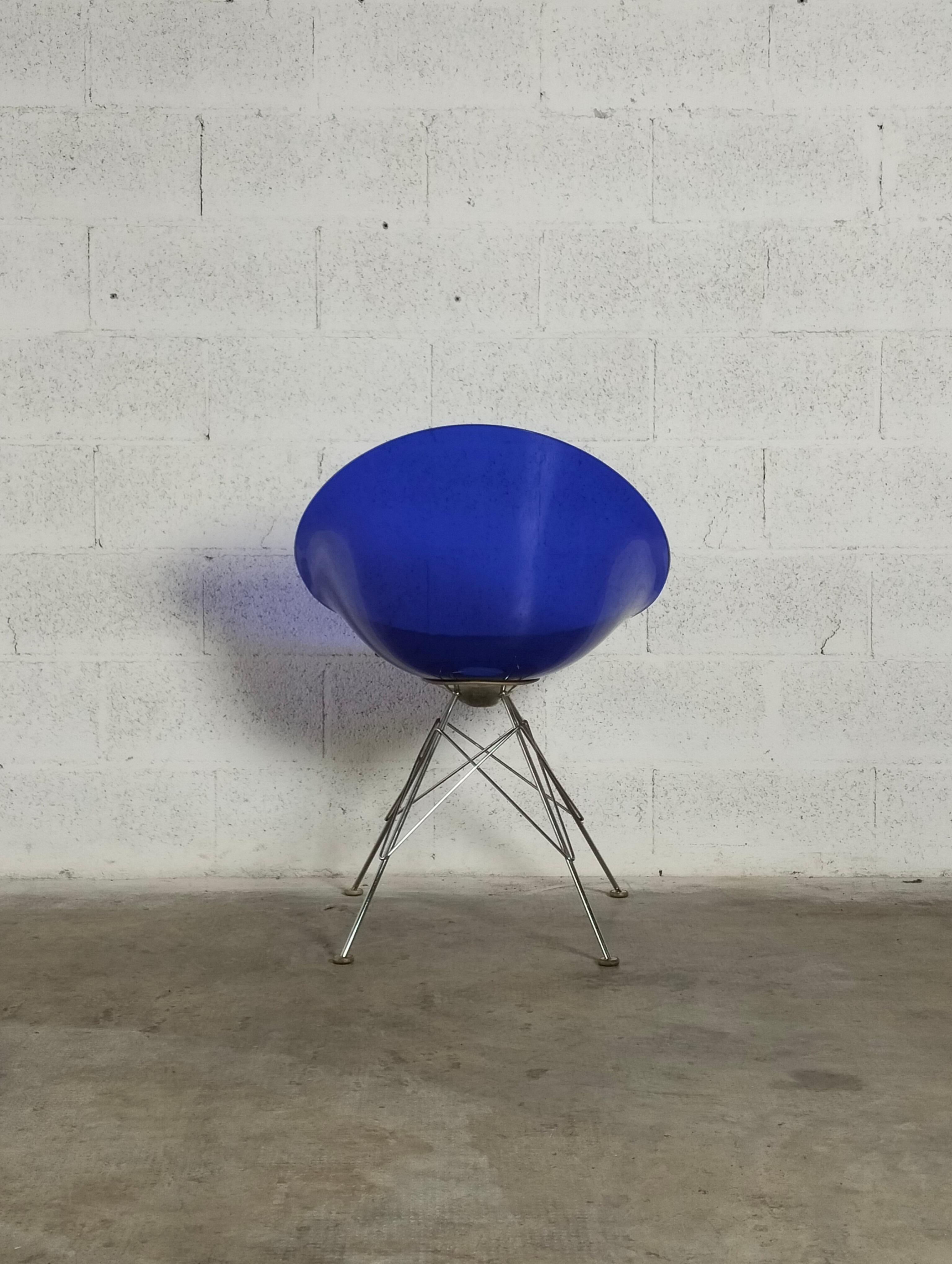 Ensemble de 4 chaises Eros de Philippe Starck pour Kartell, années 90 7