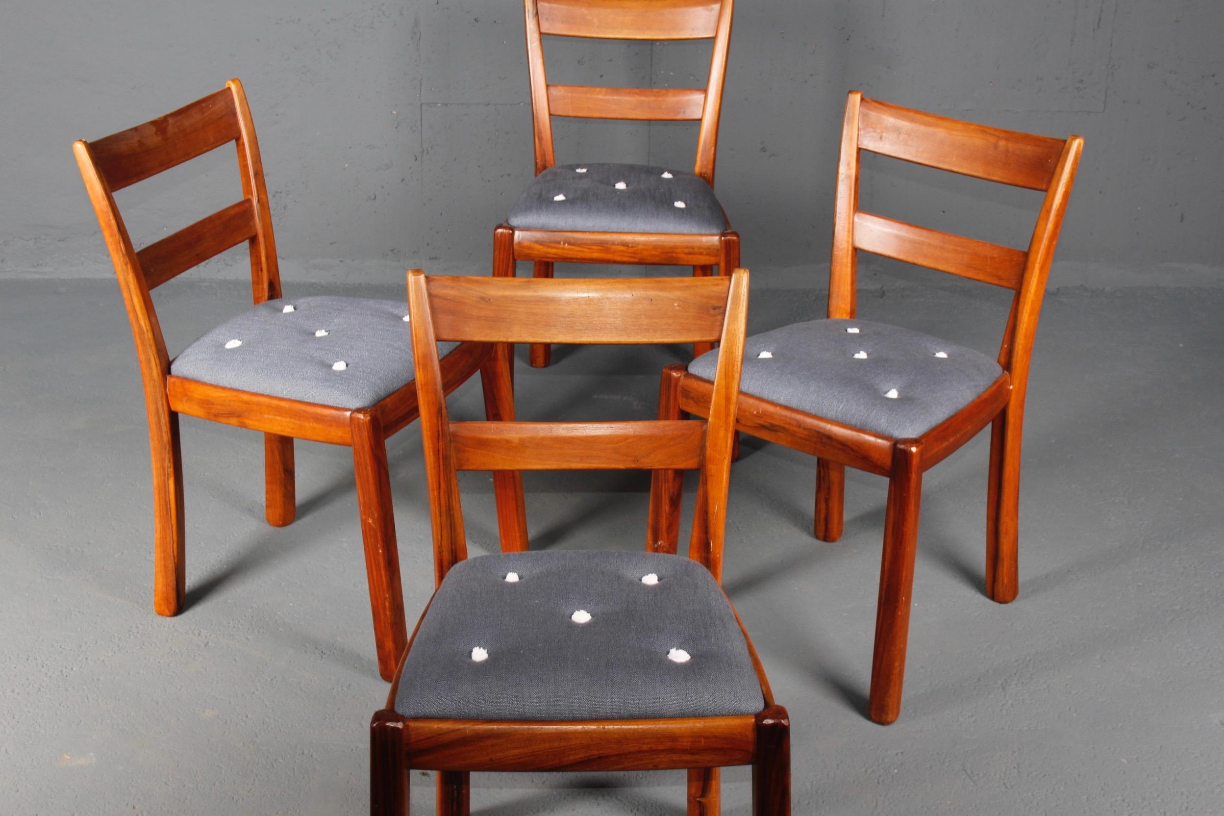 Mid-20th Century Set of 4 Chairs
