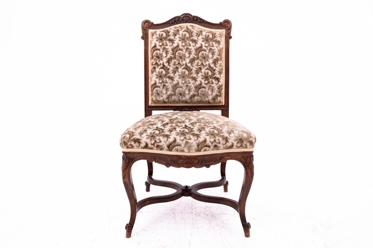 Tessuto Set di 4 sedie, Francia, circa 1910. in vendita