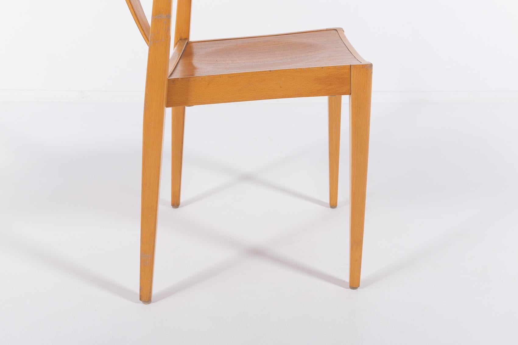 Ensemble de 4 chaises des années 1960 par Axel Larsson pour Bodafors en vente 1