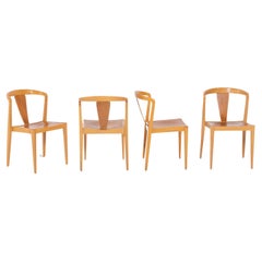 Retro Set of 4 chairs from 1960’s by Axel Larsson for Bodafors