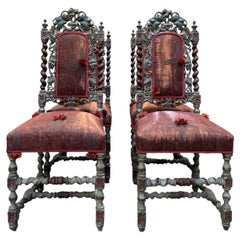 Juego de 4 sillas de estilo «Early Period»