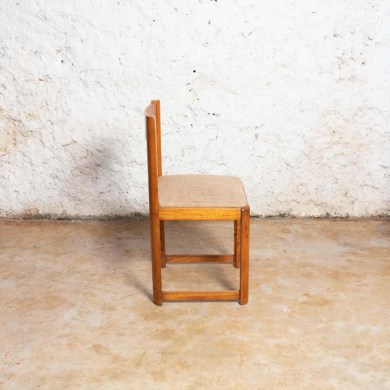Satz von 4 Stühlen Jordi Vilanova Aran Stühle, um 1960 im Zustand „Gut“ im Angebot in Barcelona, Barcelona