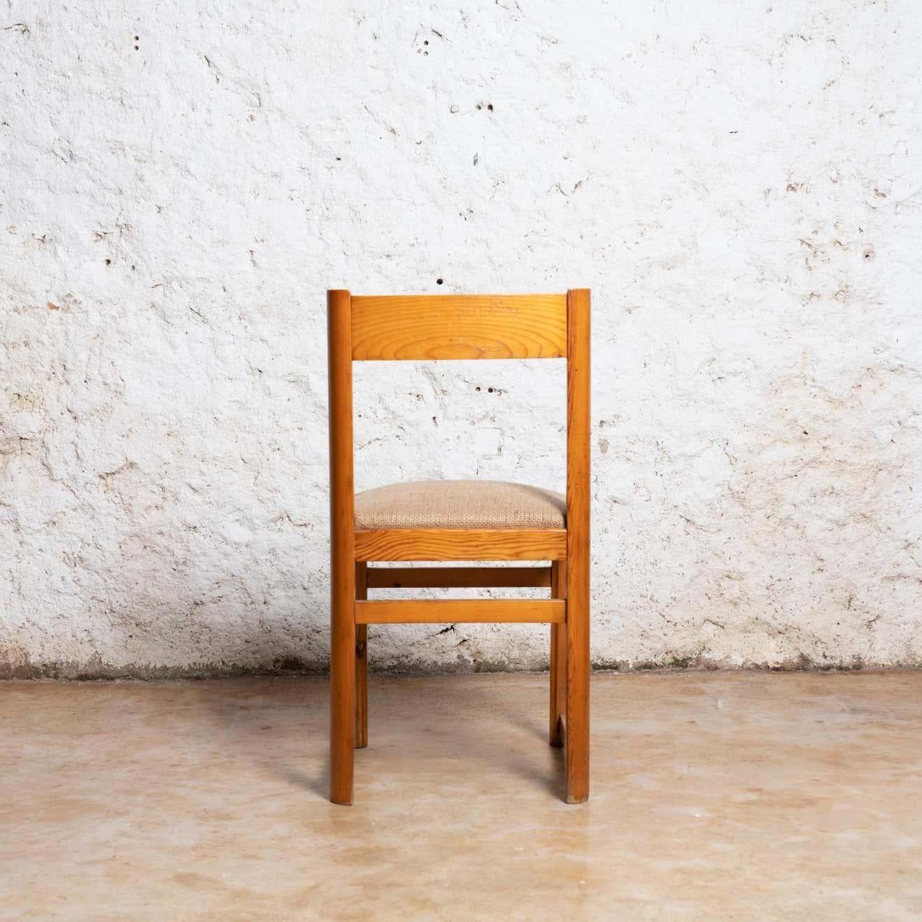 Satz von 4 Stühlen Jordi Vilanova Aran Stühle, um 1960 (Mitte des 20. Jahrhunderts) im Angebot