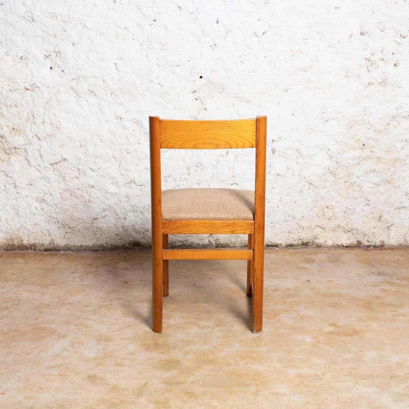Ensemble de 4 chaises Jordi Vilanova Chaises Aran, circa 1960 en vente 1