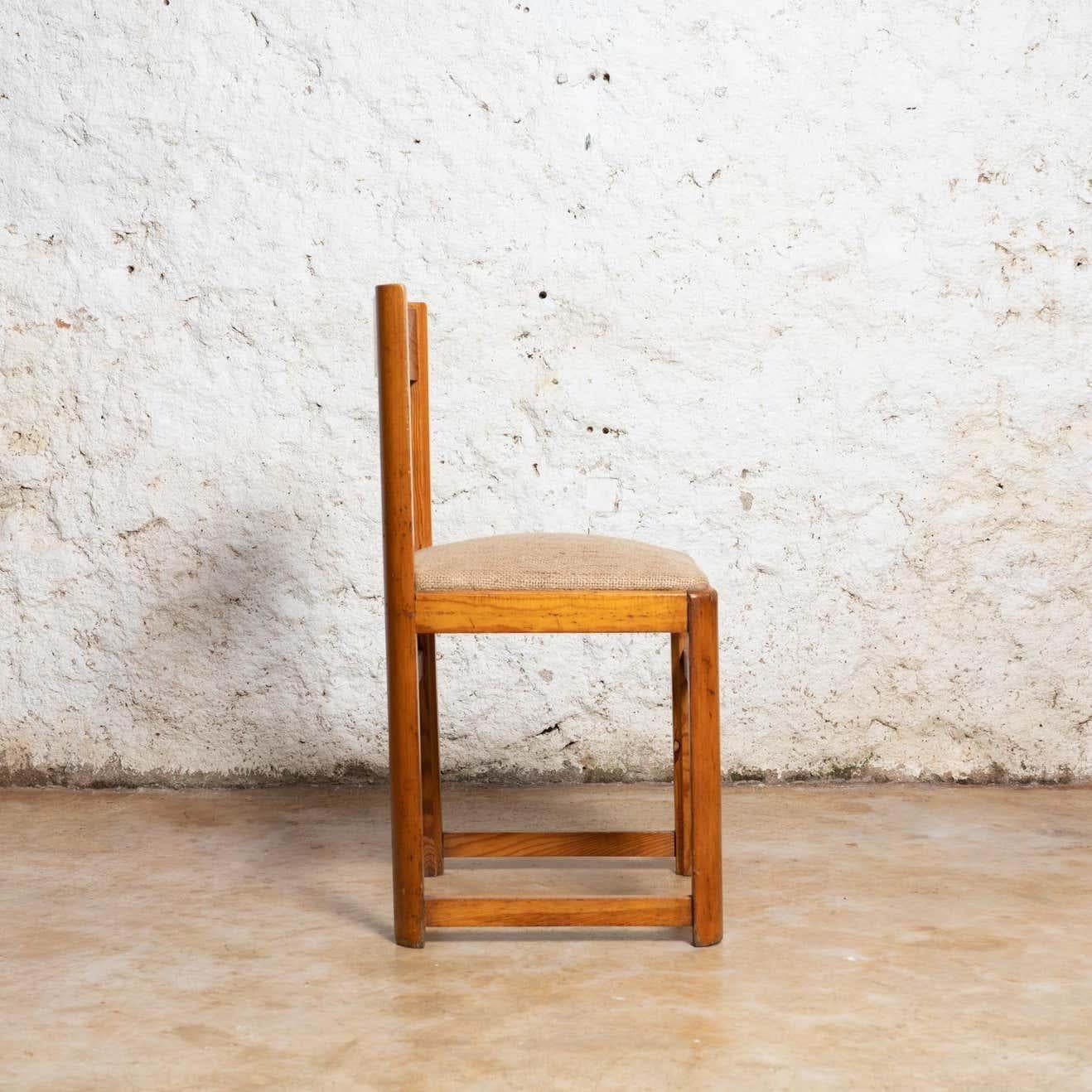 Satz von 4 Stühlen Jordi Vilanova Aran Stühle, um 1960 im Angebot 2
